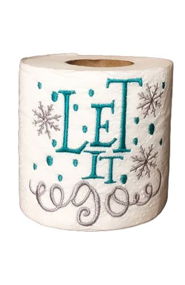 Embroidered Toilet Paper