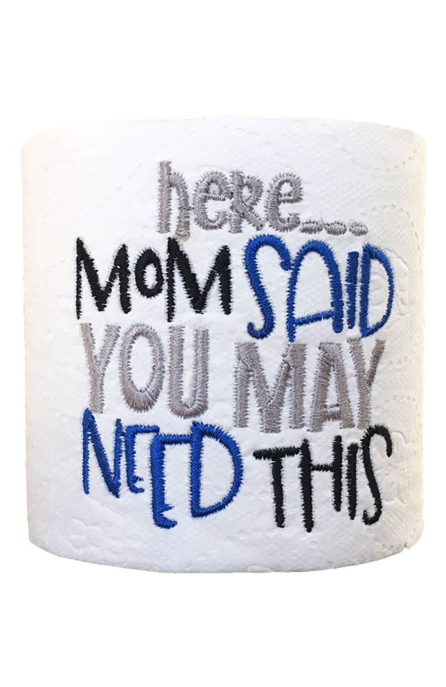 Embroidered Toilet Paper