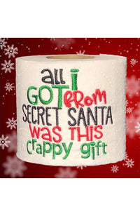 Embroidered Toilet Paper