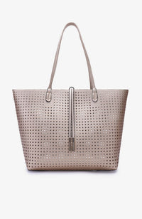 Departure Tote Gold Silver