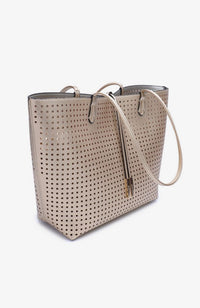 Departure Tote Gold Silver