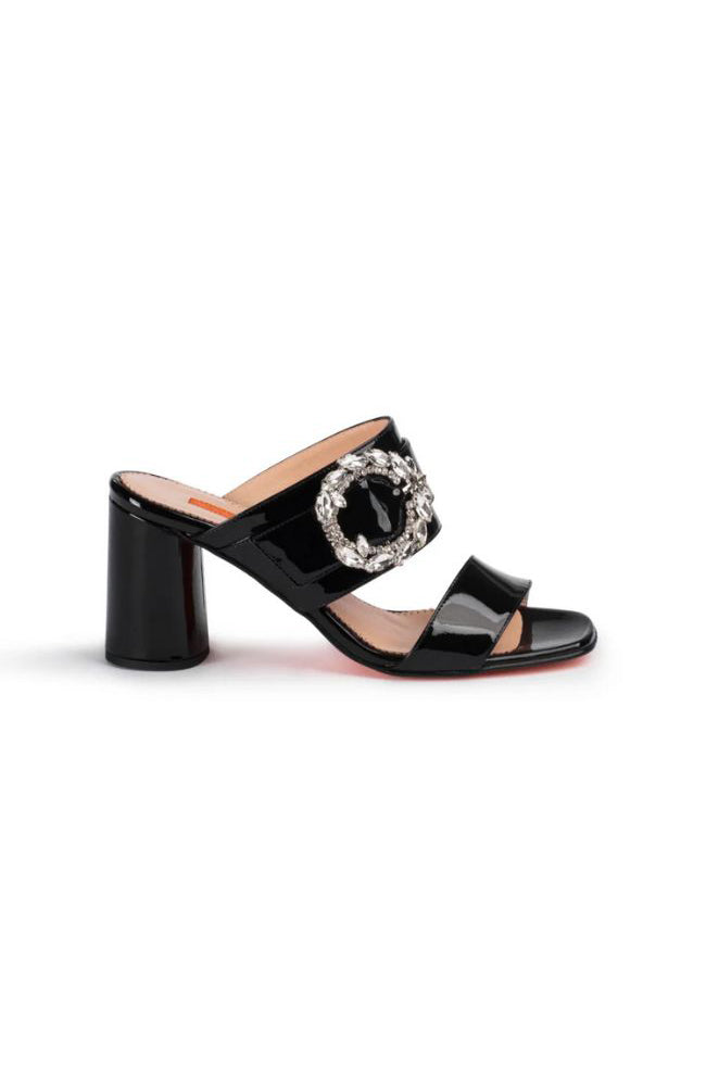Ida Mule Patent Leather Black 70mm