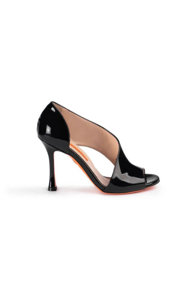 Sirena Open Toe Heel Black