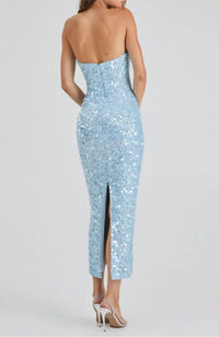 Leslie Dress in Icy Blue