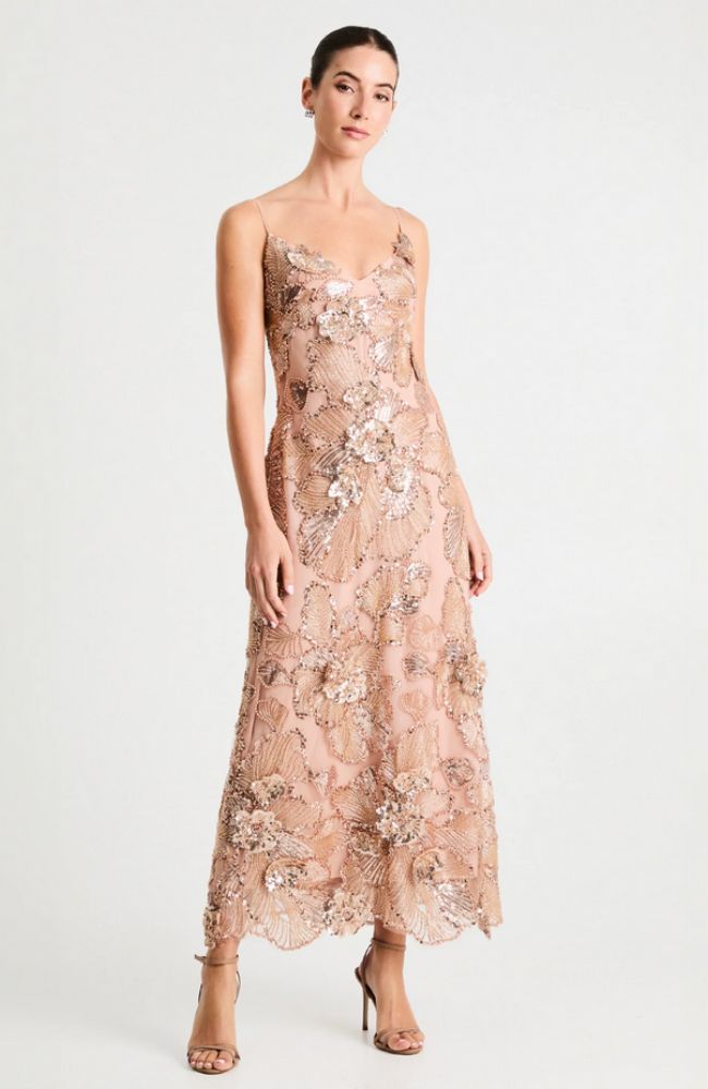 Samantha Dress in Gold