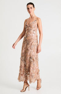 Samantha Dress in Gold