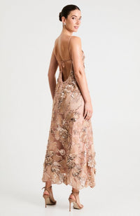 Samantha Dress in Gold