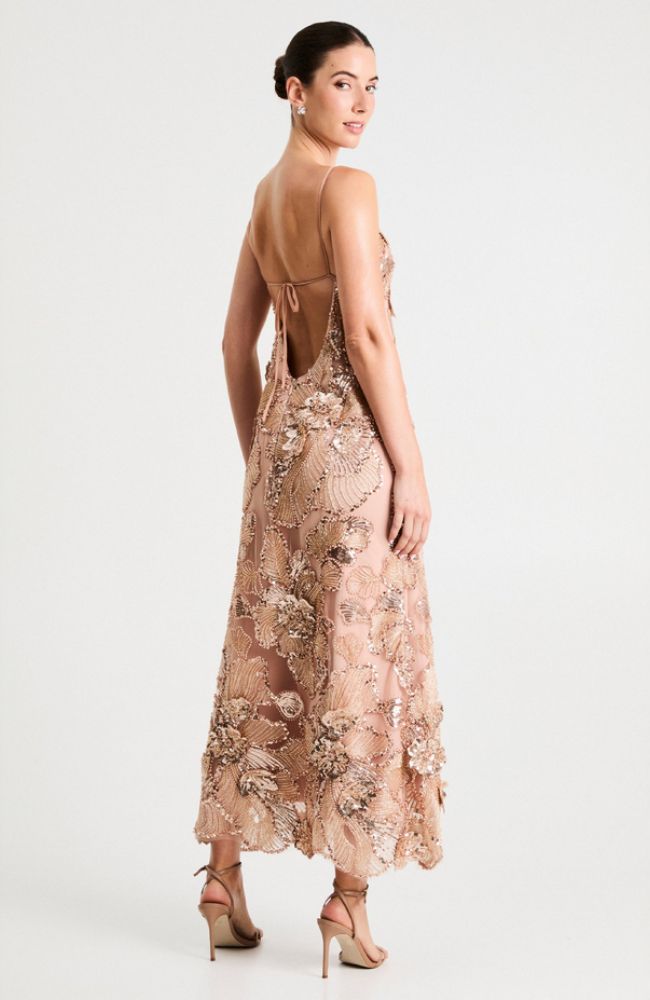 Samantha Dress in Gold