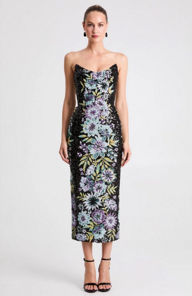 Alessandra Dress in Black