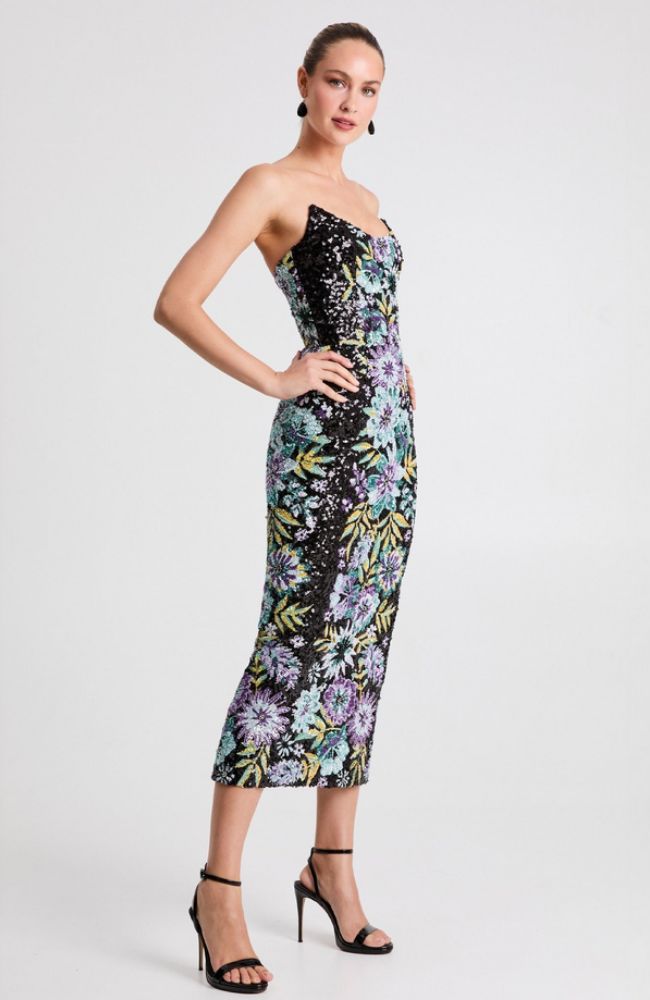 Alessandra Dress in Black