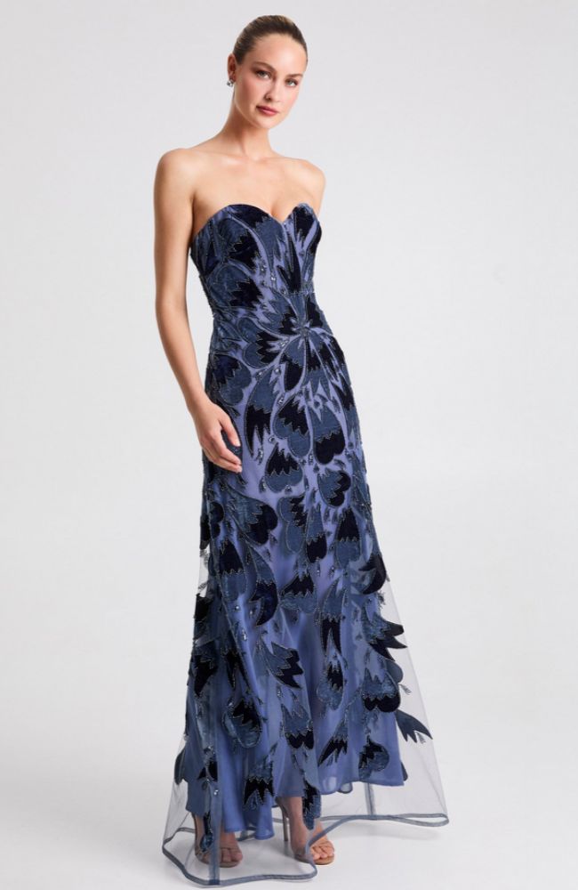 Sasha Dress in Denim Blue