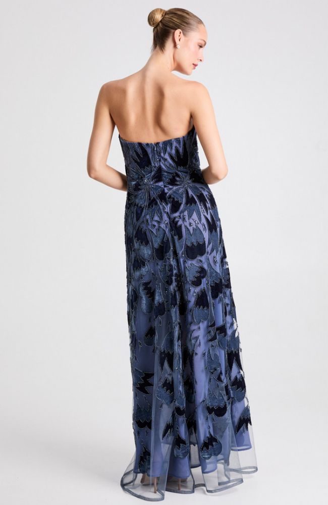 Sasha Dress in Denim Blue