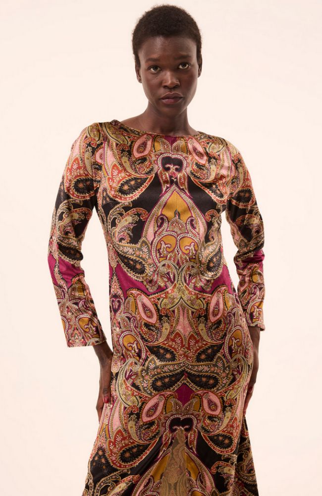 Goldie Dress in Persian Paisley