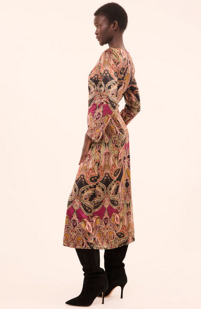 Goldie Dress in Persian Paisley