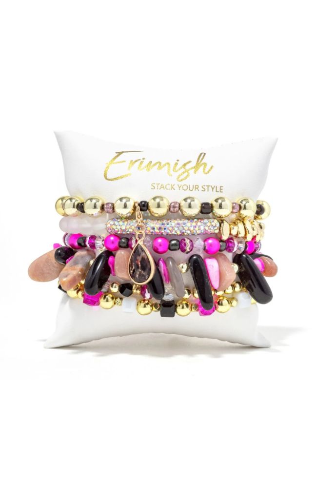 Ruby Multi Bracelet Set