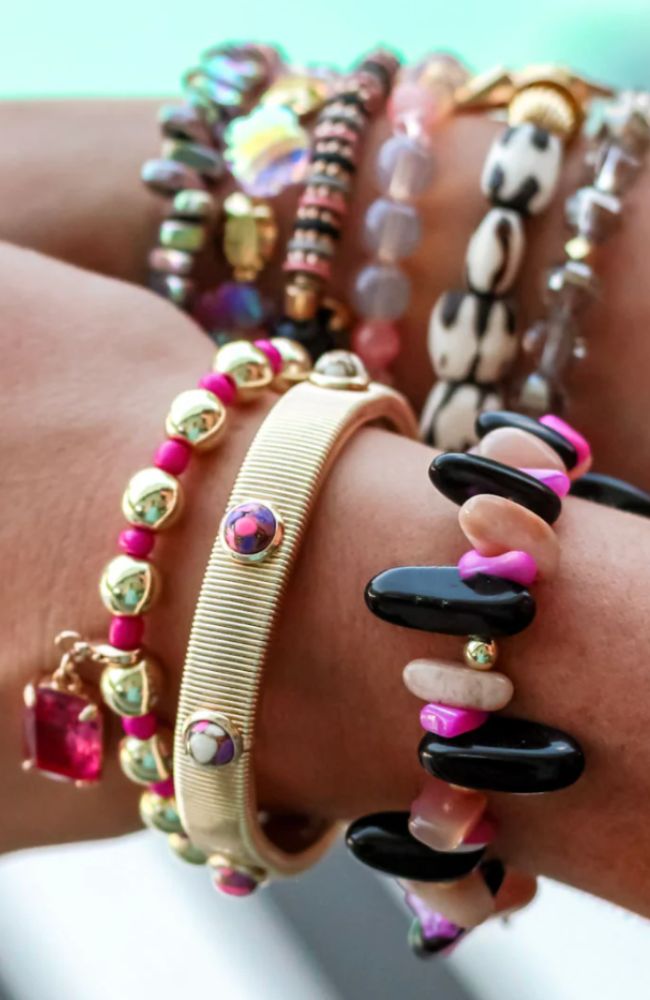 Ruby Multi Bracelet Set