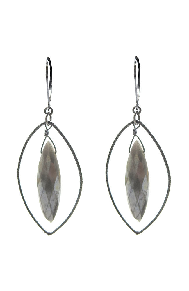 Silveride Marquis Blk Hoop