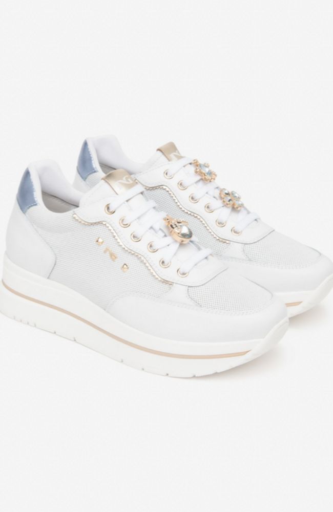 White Leather Sneaker