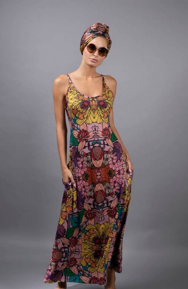 Bontanical Slip Maxi Dress