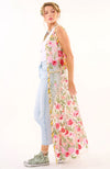 Cassia Embroidered Mesh Maxi