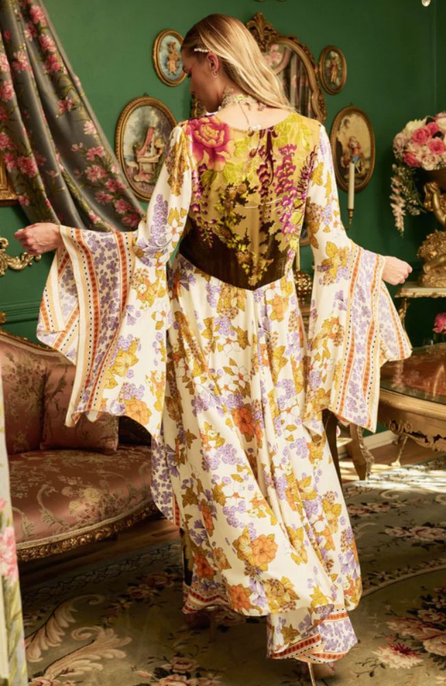 Golden Aurela Kimono