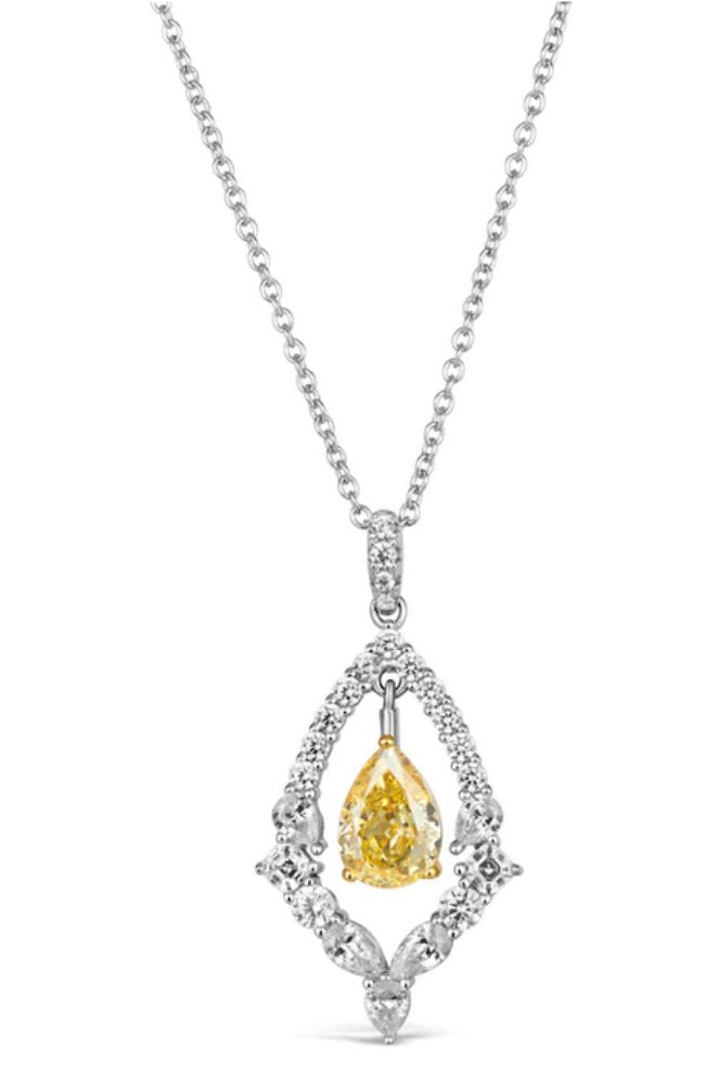 Elizabeth 06 Canary Yellow Necklace