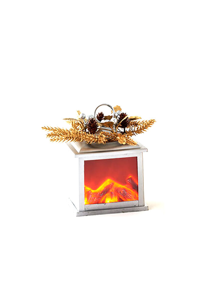 Silver Lantern 4.5 x 3.5 x 5