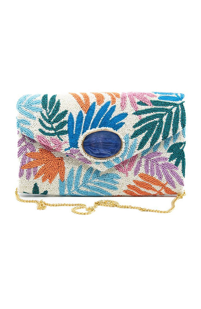 Multi Color Leaves Envelope Stone
