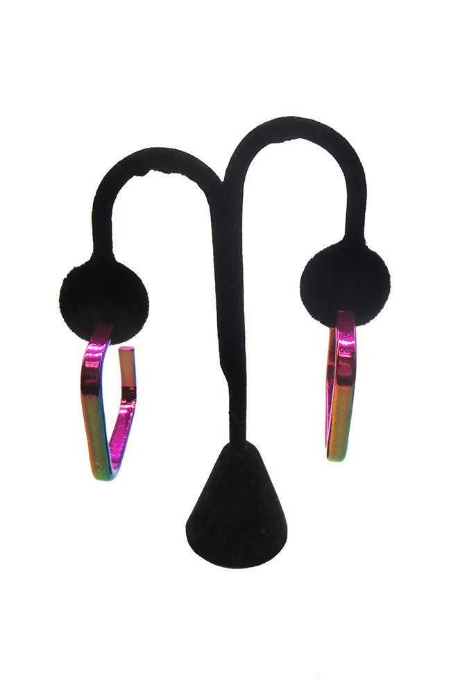Square Electric Coated Hoops