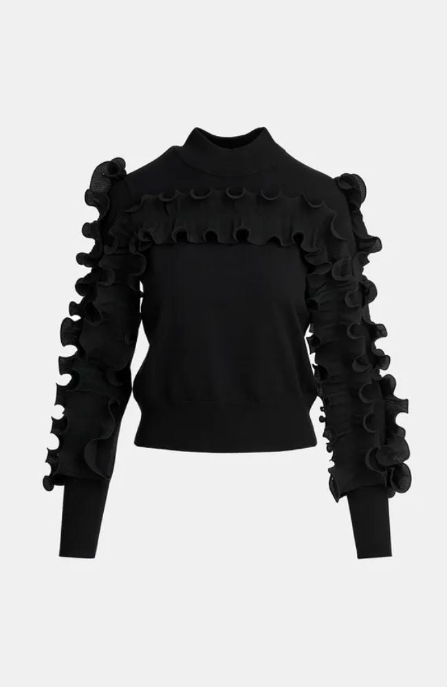 Ercole Pullover with Frills
