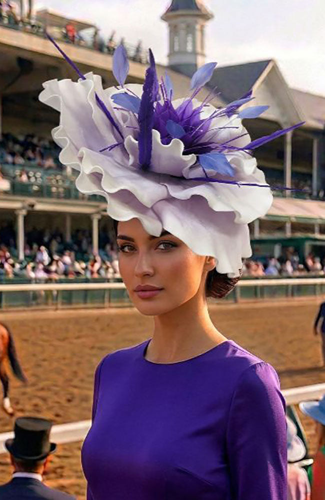 Fasc Big Purple Flower