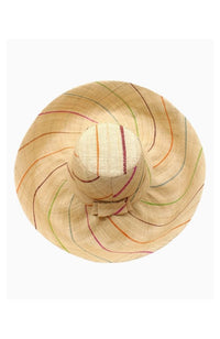 Sun Hat Brights Pinstripe 7 Inch