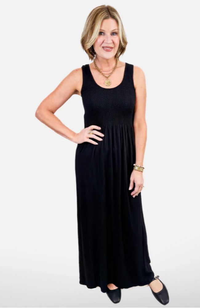 Sleeveless Maxi Dress Reversible