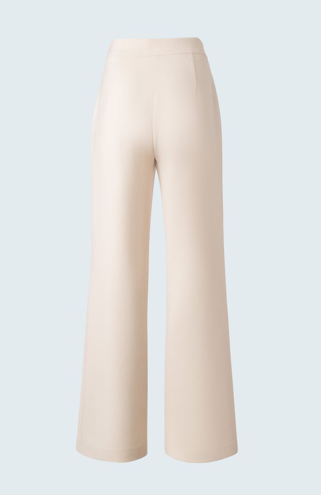 Pintuck with Wide Leg Pant