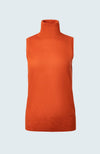 Merino Sleeveless Turtleneck