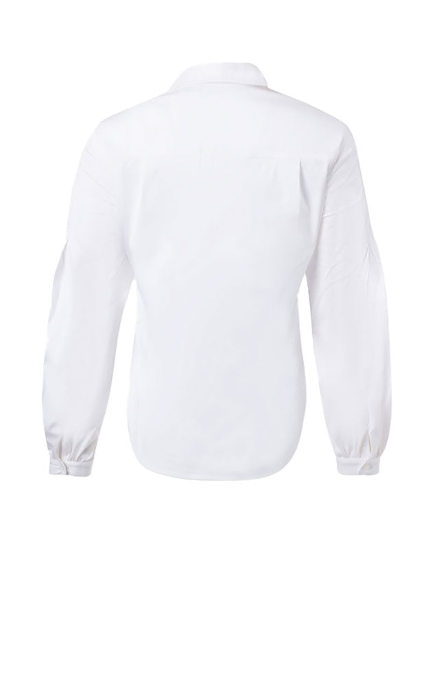 Button Down Shirt Pleat Sleeve