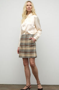 Plaid Mini Skirt
