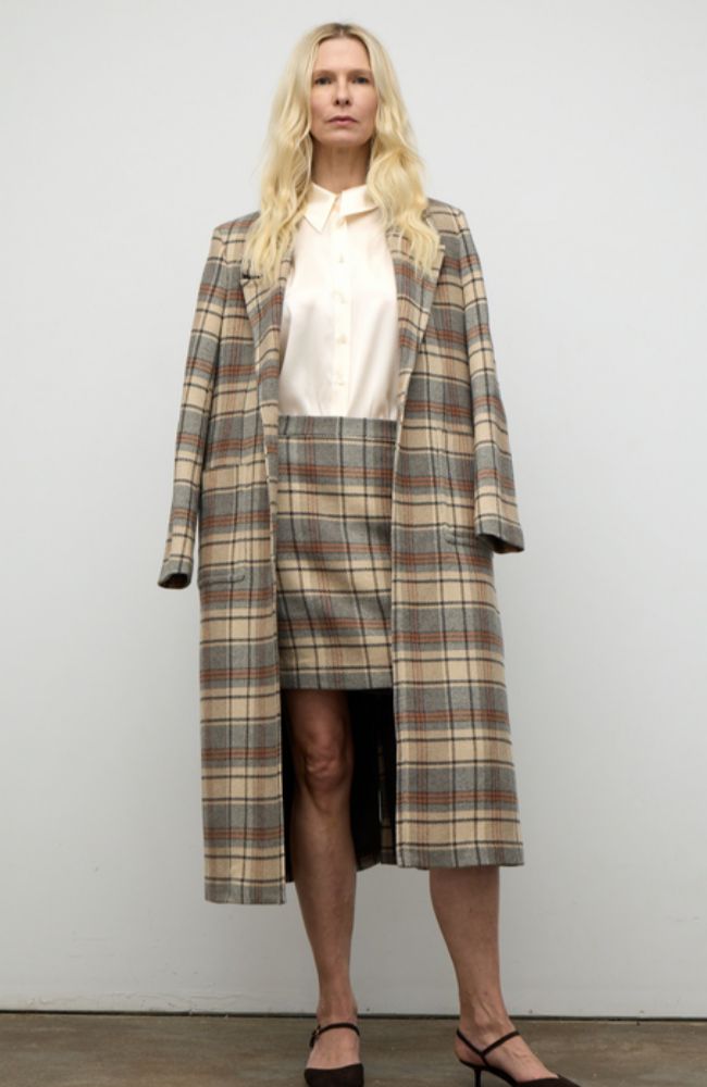 Plaid Mini Skirt