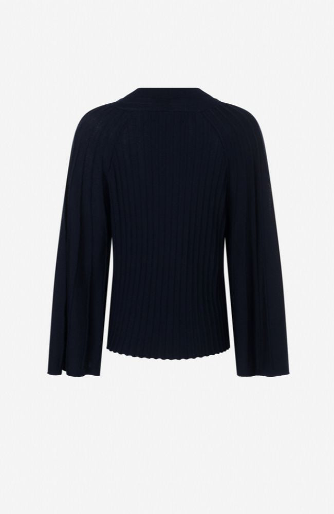 Merino Blend Bell Sleeve Sweater