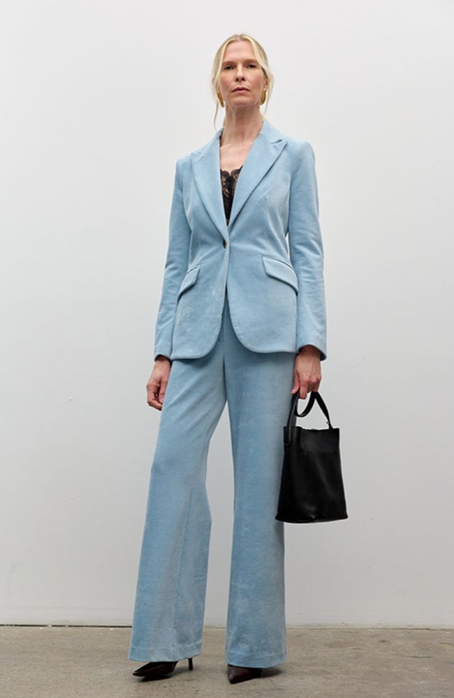 Small Corduroy Single Breast Jacket