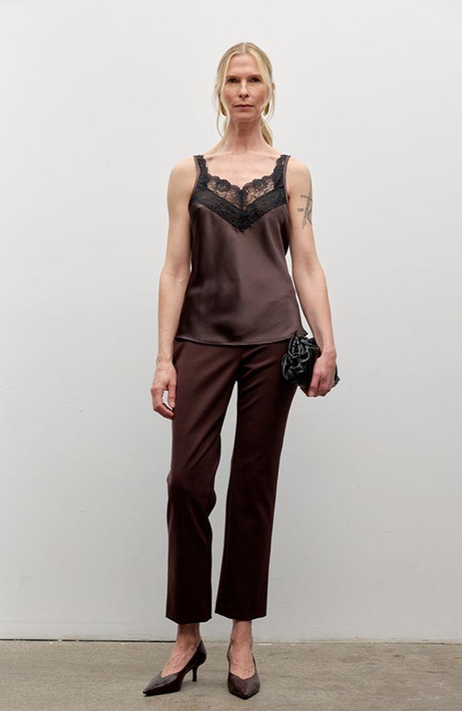 Lace and Satin Cami