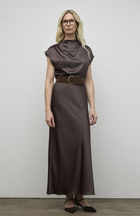 Satin Pleated Top