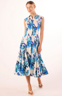 Charlotte Dress in Blurred Bouquet