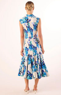 Charlotte Dress in Blurred Bouquet