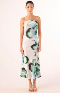 Thara Dress in Verdant Anemone