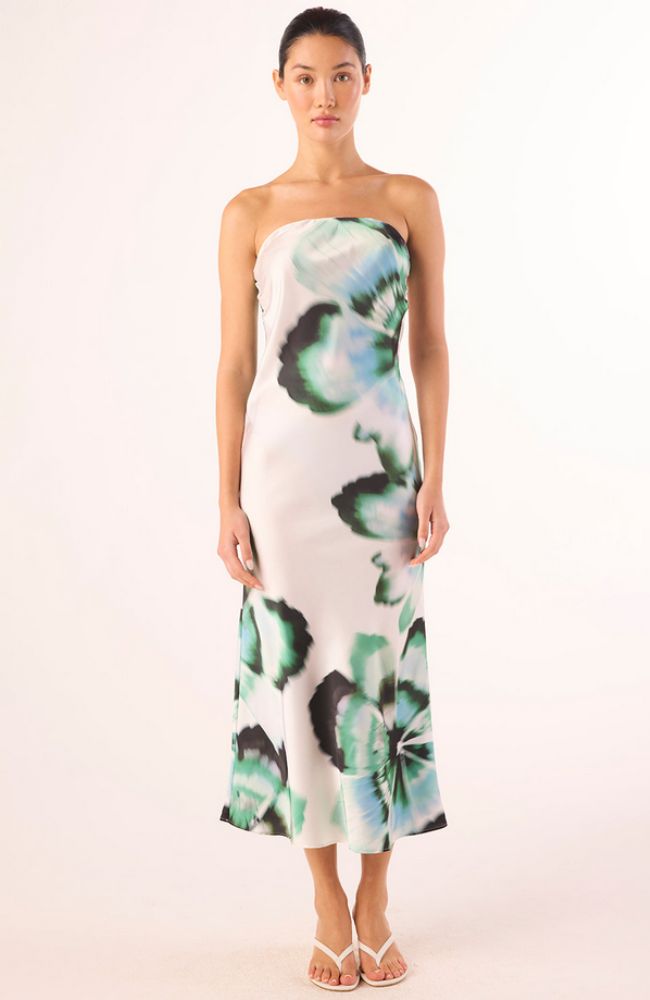 Thara Dress in Verdant Anemone