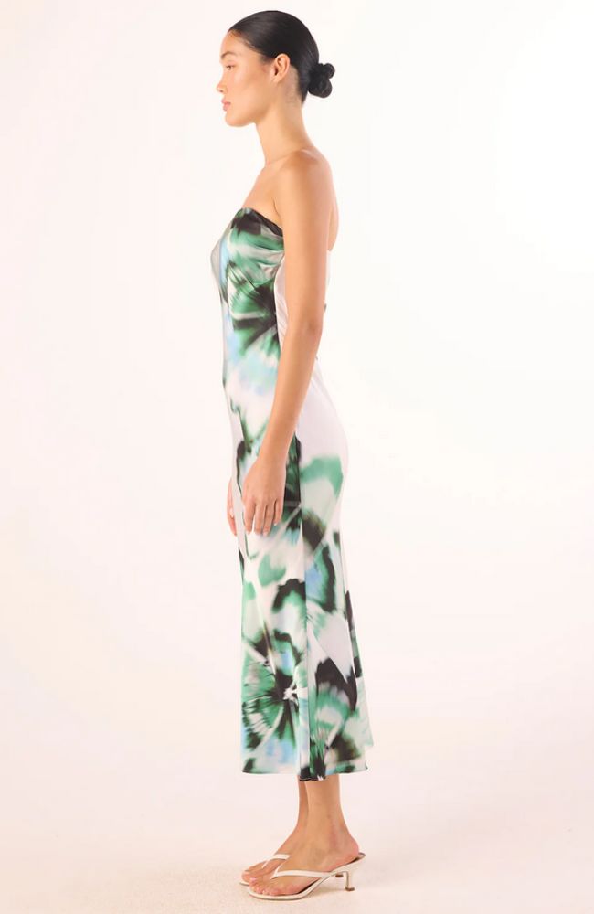 Thara Dress in Verdant Anemone