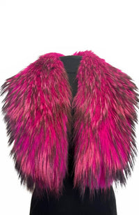 Genuine Fox Fur Collar Clip