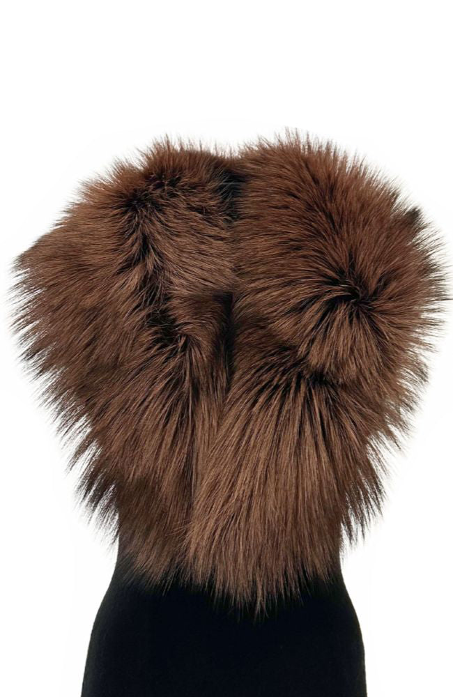 Genuine Fox Fur Collar Clip