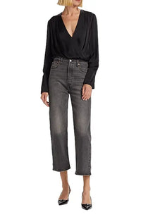 The Date Blouse in Black